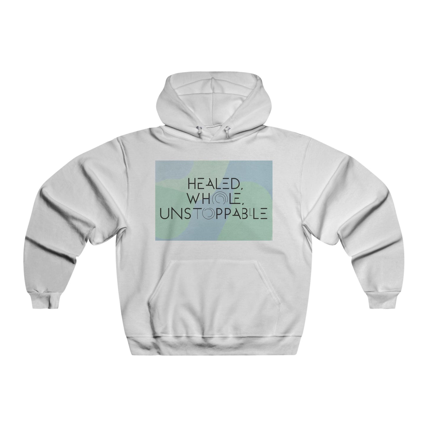 Healed Whole Unstoppable-Men's NUBLEND® Hoodie, Premium Fleece Sweatshirt for Outdoor and Casual Wear